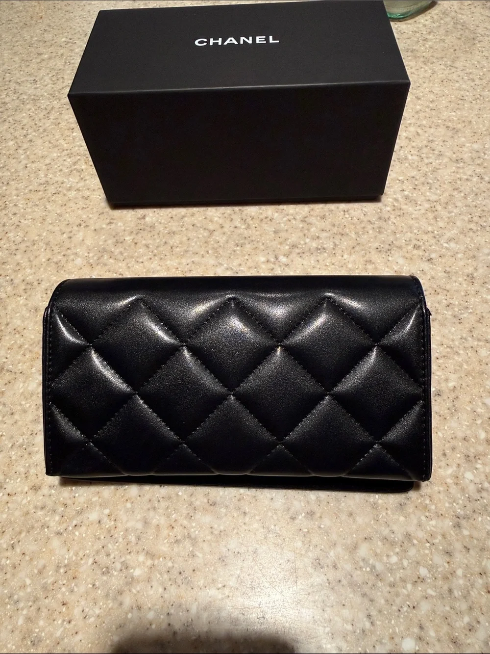 CHANEL Black Sunglasses Case